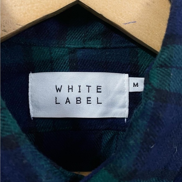 WHITE LABLE HEAVY WOOL FLANNEL SHIRT FOR MEN’S & WOMEN’S - Picture 3 of 5